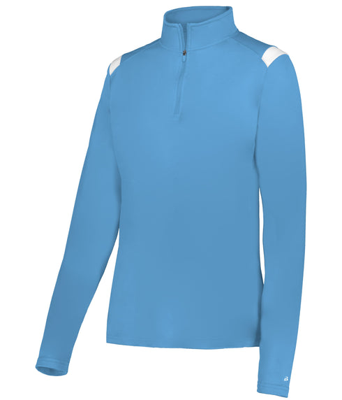 Badger Sport Ladies On The Rise 1/4 Zip Pullover